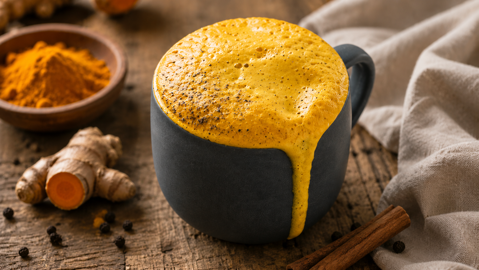Chaga latte: hřejivý nápoj pro chladné dny